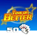 Tens or Better 50 Hand - MEGABET808