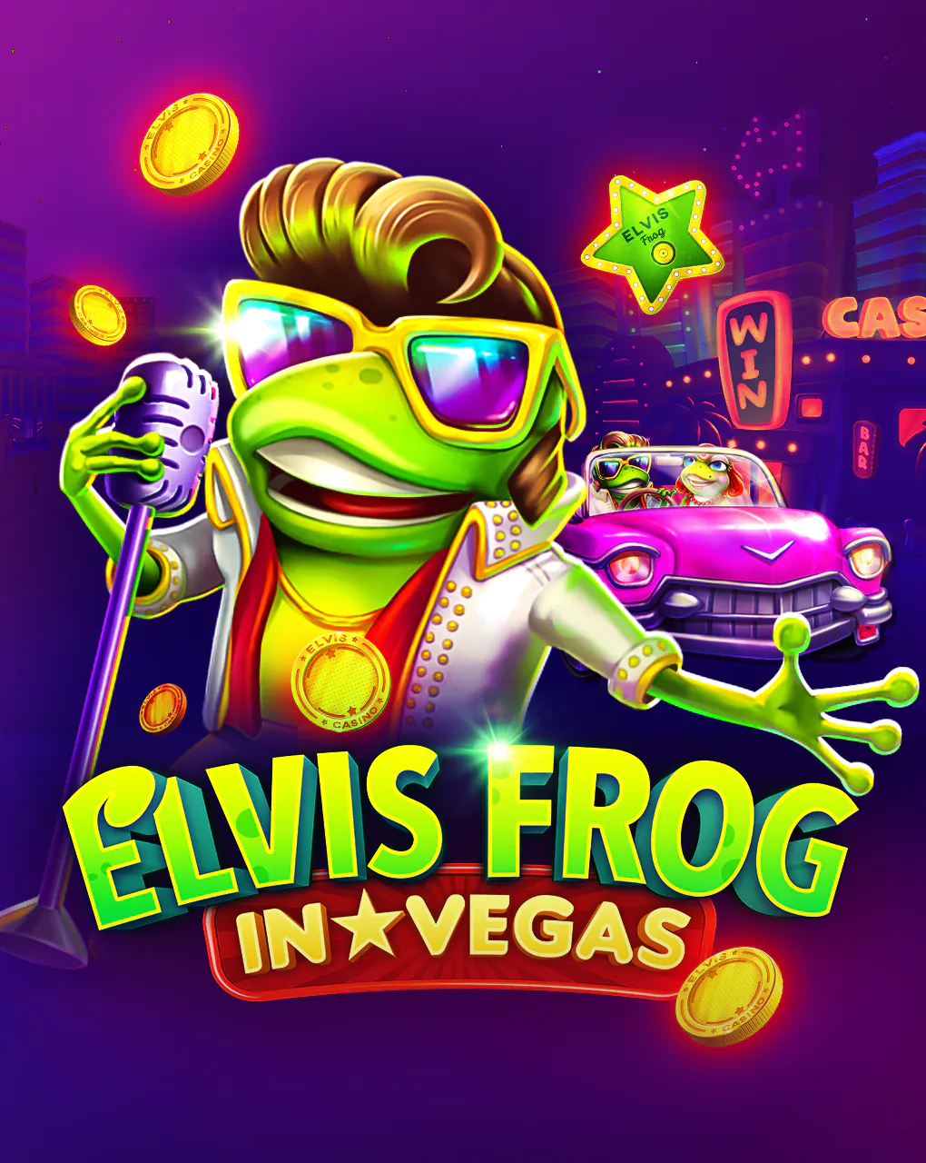 Bgaming : Elvis Frog In Vegas - MEGABET808