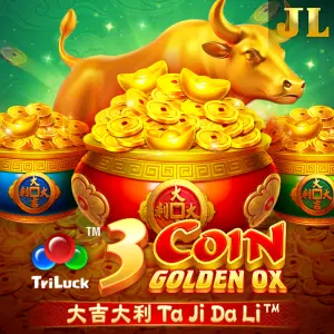 Jili : 3 Coin Golden OX - MEGABET808