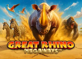 Pragmatic : Great Rhino Megaways - MEGABET808