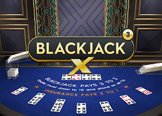 Blackjack X 3 - Azure - MEGABET808