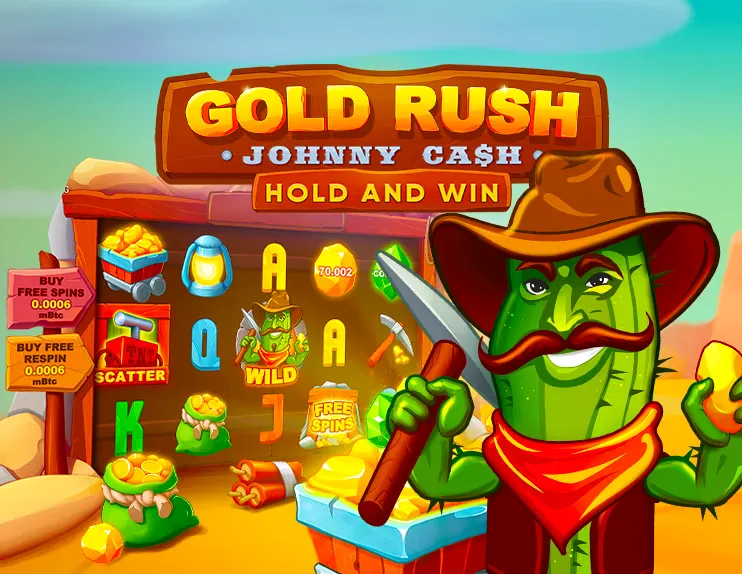 Bgaming : Gold Rush with Johnny Cash - MEGABET808