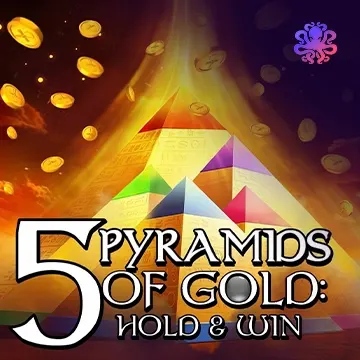 5 Pyramids of Gold: Hold & Win! - MEGABET808